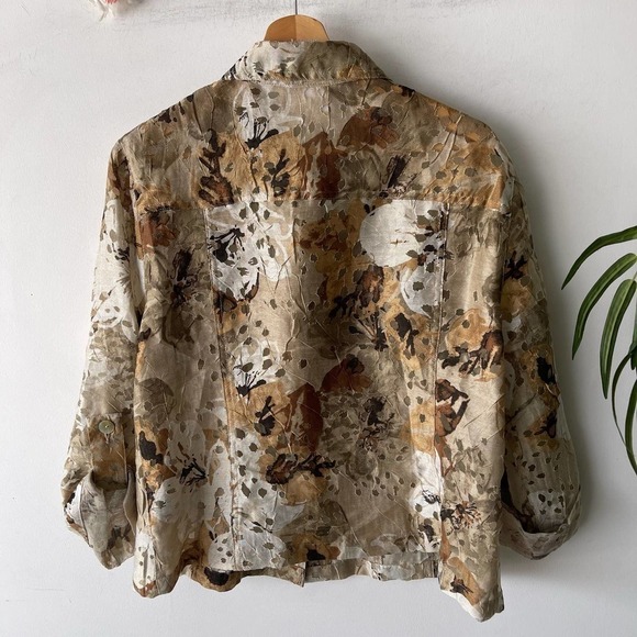 Ruby Rd Blouse Womens Medium Camo Hunting Camp Outdoors Longsleeve Button Down - Picture 8 of 11